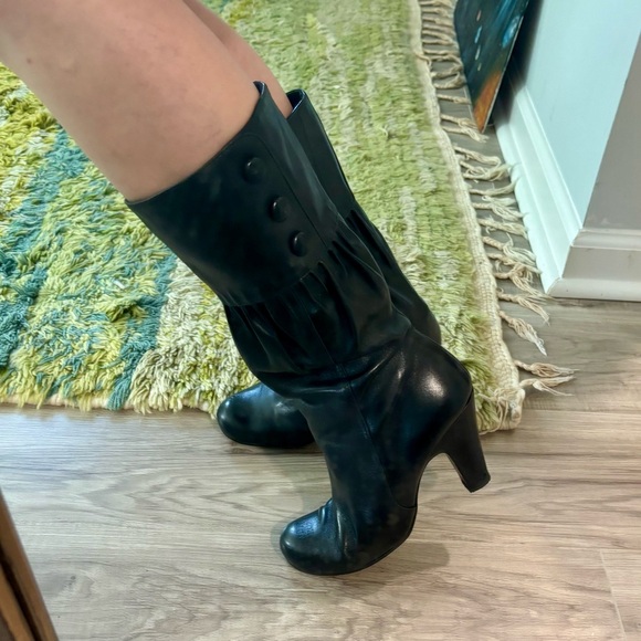 Chie Mihara Mid Calf Boots 37 7 - Picture 10 of 10